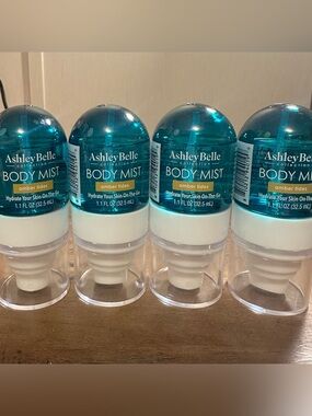 Ashley Belle Collection Body Mist - Amber Tides- 1.1 FL OZ (32.5 mL) 4 pk New!